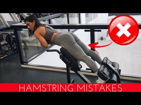 6 COMMON HAMSTRINGS MISTAKES & HOW TO FIX THEM! (GYM & WORKOUT MISTAKES)