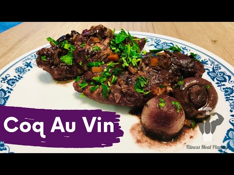 Coq Au Vin – French Chicken in Wine