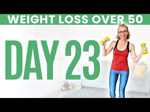 Day TWENTY-THREE – Weight Loss for Women over 50 ? 31 Day Workout Challenge