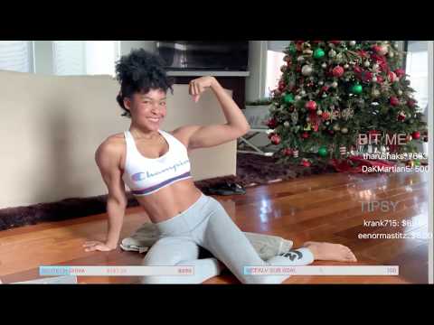 2020 Fitness Motivation | Natural Hair | Twitch Fitness Clip 001