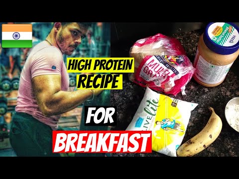 High PROTEIN Breakfast Recipe For Weight Loss /Muscle Mass & BULKING | Weight Loss Meal Recipe