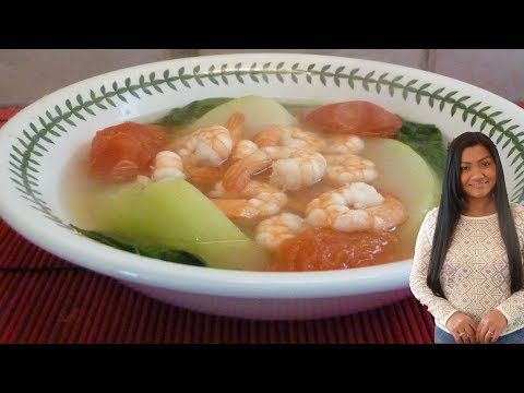 How to make Shrimp Soup ( Filipino Shrimp Soup) Shrimp Tinola recipe