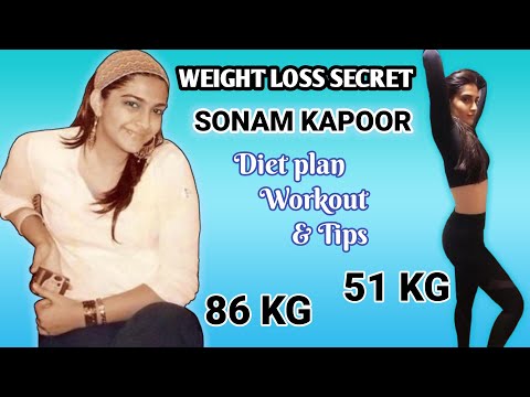 How Sonam Kapoor Lost 35 Kgs | Diet Plan | Workout | Weight Loss Tips
