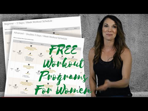 Workout Programs for Women  – FREE  –  16 To Fit for weight loss