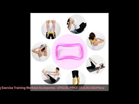 Yoga Circle Stretch Ring Massage Home Women Fitness Equipment Bodybuilding Pilates Exercise