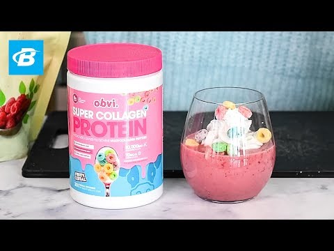 Fruity Lovers Smoothie Recipe | Obvi Super Collagen Protein