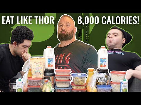 We Tried Hafthor Bjornsson’s Insane 8,000 Calorie Diet