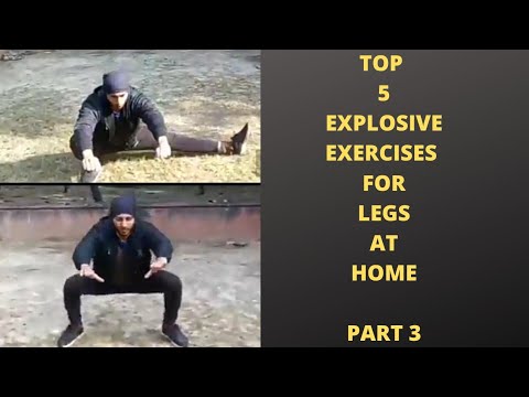 TOP 5 EXPLOSIVE EXERCISES FOR LEGS AT HOME (NO WEIGHTS) – PART 3 – AnshTheFitnessFreak