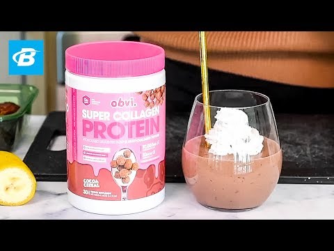 Cocoa Lovers Smoothie Recipe | Obvi Super Collagen Protein