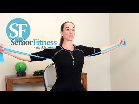 Senior Fitness – Resistance Band Exercises Full Body Workout