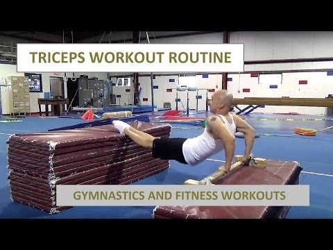 TRICEPS WORKOUT ROUTINE – Gymnastics and Fitness Workouts