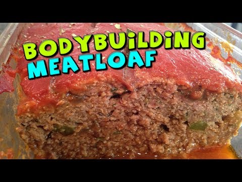 Bodybuilding MEATLOAF Recipe (Low fat/High Protein)