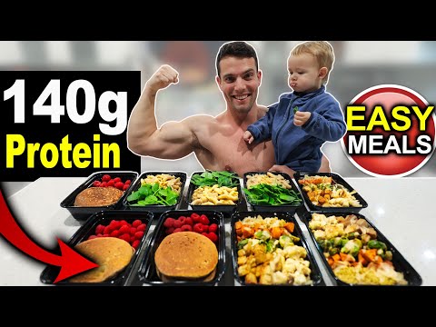 EASY HIGH PROTEIN MEAL PREP 2020 | LOSE WEIGHT & BUILD MUSCLE!