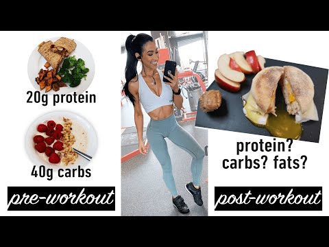 What I Eat Pre & Post Workout (Meal Ideas & Nutrition Science)
