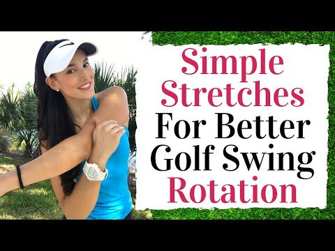 Simple Stretches To Improve Your Golf Swing Rotation – Golf Fitness Tips