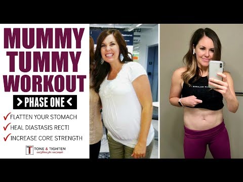 Mummy Tummy Workouts – Postpartum Ab Exercises – Diastasis Recti Safe Workout
