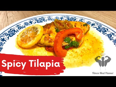 Healthy recipes Spicy Tilapia for weight loss
