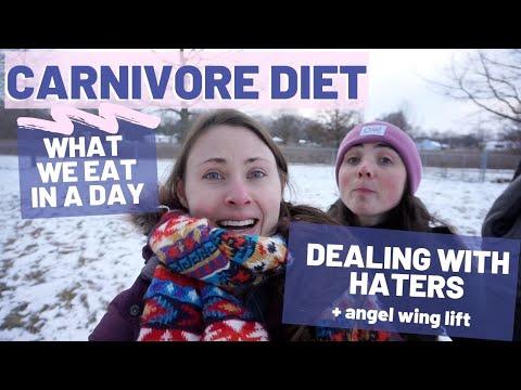 DEALING WITH HATERS | Carnivore Diet Meals | ANGEL WING LIFT