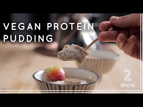 Vegan High Protein Pudding – Coffee Flavor – Vegan Fitness Recipe