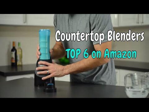 TOP 6 COUNTERTOP BLENDERS | Amazon Best Sellers | Make a healthy smoothie like a pro!