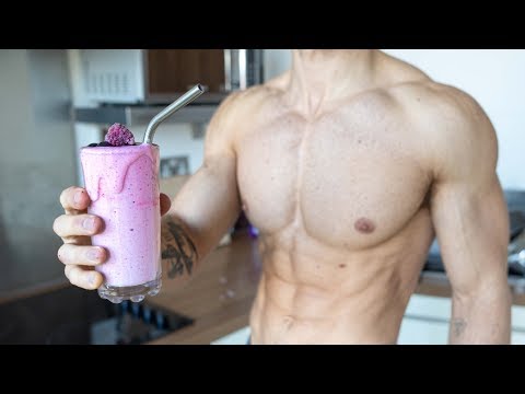 7 HEALTHY and EASY Smoothie Recipes (for building muscle & fat loss)