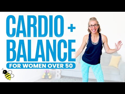 Low Impact CARDIO + BALANCE Workout for Women over 50 ⚡️ Pahla B Fitness