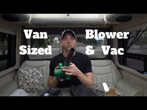 One Year Full Time RVing Without a Vacuum! Review of the Kimo 20 Volt Blower and Vac