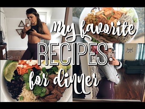MY FAVORITE DINNER RECIPES IN COLLEGE | WHAT I EAT TO LOSE WEIGHT
