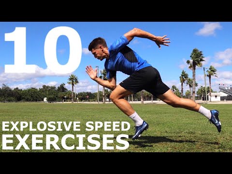 10 Explosive Speed Exercises | No Equipment/Bodyweight Training You Can Do Anywhere