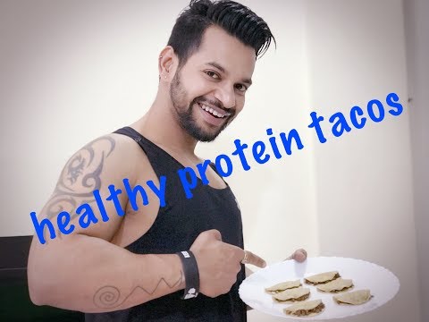 healthy High-Protein Tacos recipe | hindi | nagpur | muscle clinic by ani ray