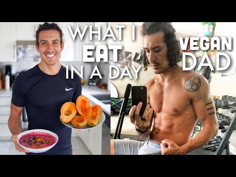 What I Eat In A Day Building Vegan Muscle | Fit Plant-based Dad