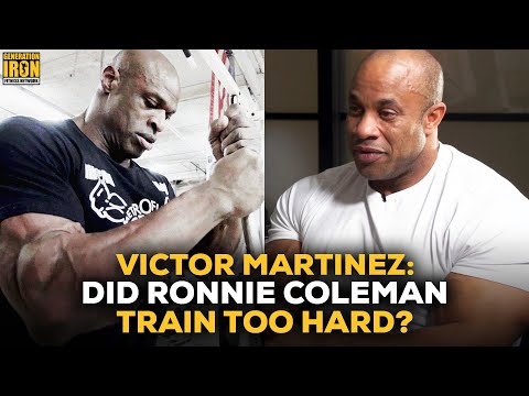 Victor Martinez Answers: Did Ronnie Coleman Train Too Hard?