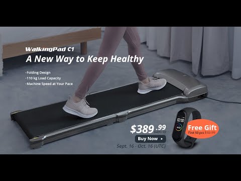 WalkingPad C1 Foldable Fitness Walking Machine App Control Electric Gym Equipment from Xiaomi youpin