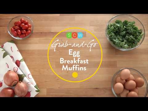 SCW Healthy Recipes: Grab-and-Go Egg Bite Muffins