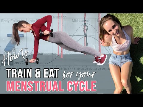 NUTRITION & EXERCISE based on your MENSTRUAL CYCLE | Fat Loss FOR WOMEN | Lose Weight & Build Muscle