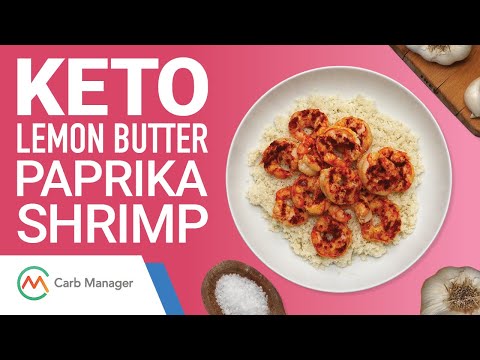 Keto Lemon Butter Paprika Shrimp Recipe