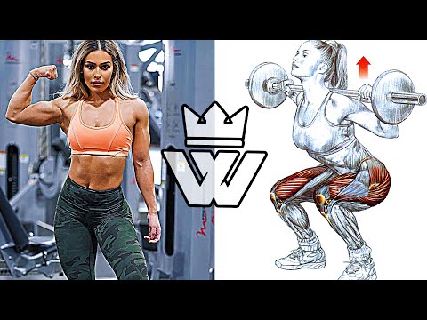 Total BODY WORKOUT for Women!! Fitness GYM Exercise