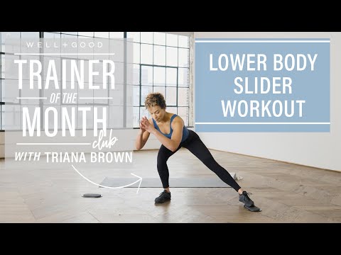 15-Minute Lower Body Slider Workout with [solidcore] | Trainer of the Month Club | Well+Good