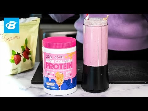 Frosted Smoothie Recipe | Obvi Super Collagen Protein