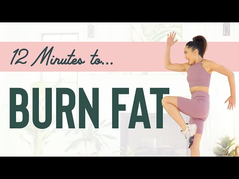 12 Minutes to Burn Fat – Low Impact Cardio Workout