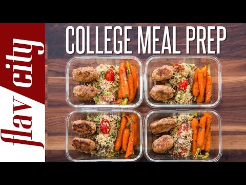 Easy Meal Prep For College Students – Healthy Meal Prep For The Week