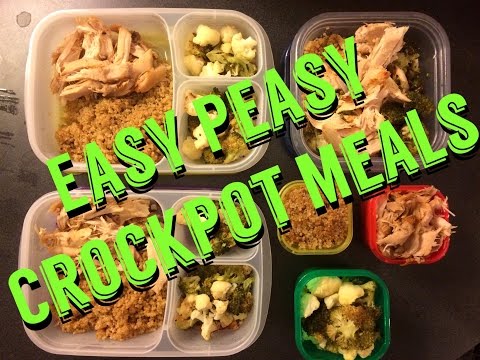 Easy Meal Prep: Crockpot Recipes