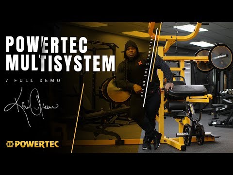 Powertec Multisystem | Full Demo – with Bodybuilder Kai Greene