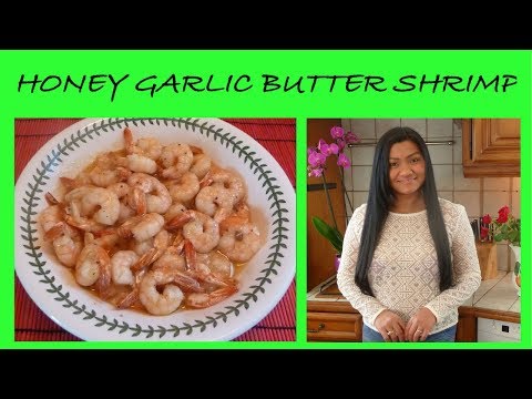 Honey Garlic Butter Shrimp (Garlic Honey Butter Prawn Recipe) Filipino Cooking Channel in English
