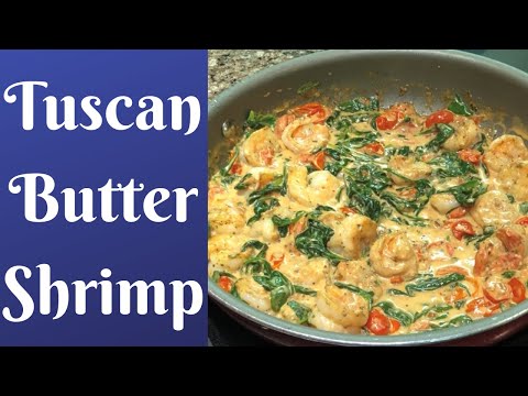 COOK WITH US | Tuscan Butter Shrimp Recipe | Recipe Linked | How We Make Tuscan Butter Shrimp