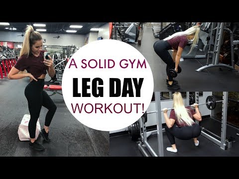 FULL GYM LEG DAY WORKOUT! | Build and Define your lower body